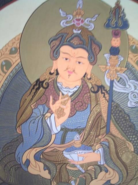 曼荼羅手描き!グルリンポチェ・蓮華生絹布付 < ホビー 曼荼羅手描き!グルリンポチェ・蓮華生絹布付 < ホビーの