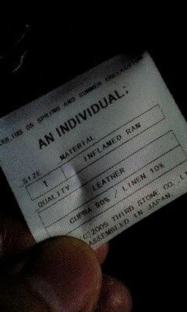 JULIUSユリウス デストロイラムレザー1Bテーラードジャケット 1 < ブランド  JULIUSユリウス デストロイラムレザー1Bテーラードジャケット 1 < ブランドの