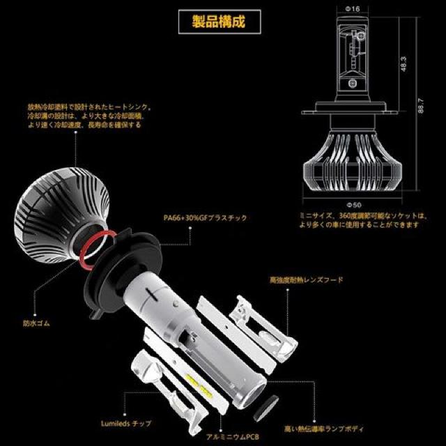 LEDwbhCgou  H4 8000LM 6500K  /oCN