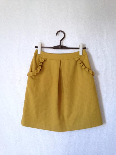 Te chichi◆フリルポケット マスタードイエロー スカート L < ブランド  Te chichi◆フリルポケット マスタードイエロー スカート L  < ブランドの