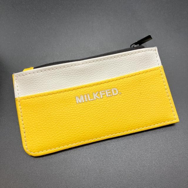 即決 MILKFED. ミルクフェド コインケース カードケース < ブランド  即決 MILKFED. ミルクフェド コインケース カードケース < ブランドの