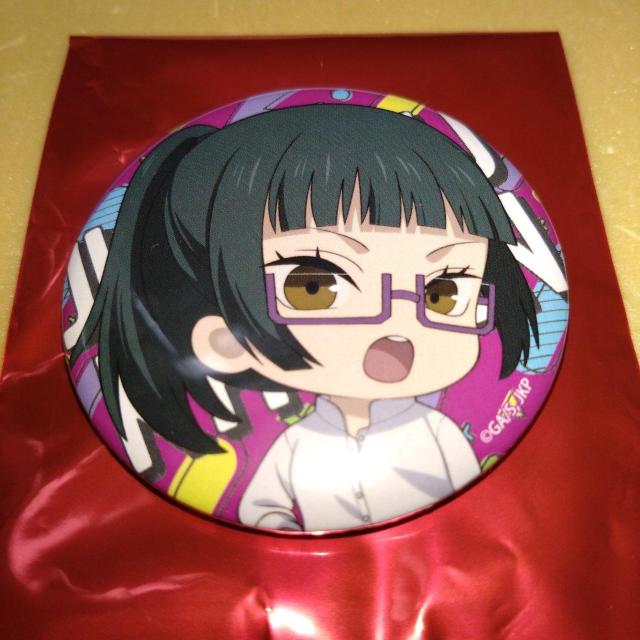 禪院真希 ミニキャラ缶バッジ よみうりランド 呪術廻戦 < アニメ/コミック/キャラクター  禪院真希 ミニキャラ缶バッジ よみうりランド 呪術廻戦  < アニメ/コミック/キャラクターの