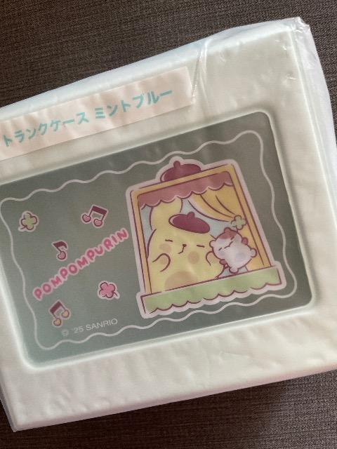 ♯新品♯ポムポムプリン トランクケース ミントブルー サンリオくじ < アニメ/コミック/キャラクター  ♯新品♯ポムポムプリン トランクケース ミントブルー サンリオくじ < アニメ/コミック/キャラクターの