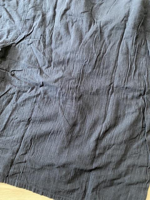 ★GUメンズオーガニックコットンパジャマシャツLサイズ紺色ネイビー★ < ブランド  ★GUメンズオーガニックコットンパジャマシャツLサイズ紺色ネイビー★ < ブランドの