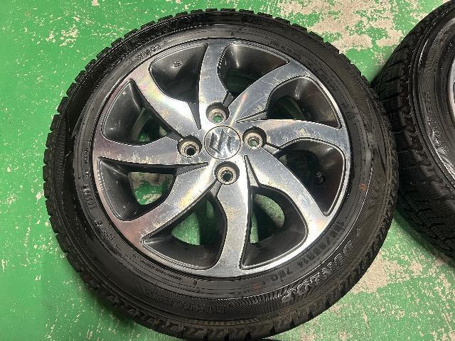 0092443)激安国産中古スタッドレスタイヤダンロップウィンターマックス4本スズキ純正AWセット155/65R14送料無料 < 自動車/バイク 0092443)激安国産中古スタッドレスタイヤダンロップウィンターマックス4本スズキ純正AWセット155/65R14送料無料 < 自動車/バイク