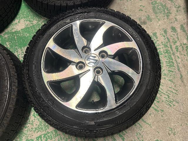 0092443)激安国産中古スタッドレスタイヤダンロップウィンターマックス4本スズキ純正AWセット155/65R14送料無料 < 自動車/バイク 0092443)激安国産中古スタッドレスタイヤダンロップウィンターマックス4本スズキ純正AWセット155/65R14送料無料 < 自動車/バイク