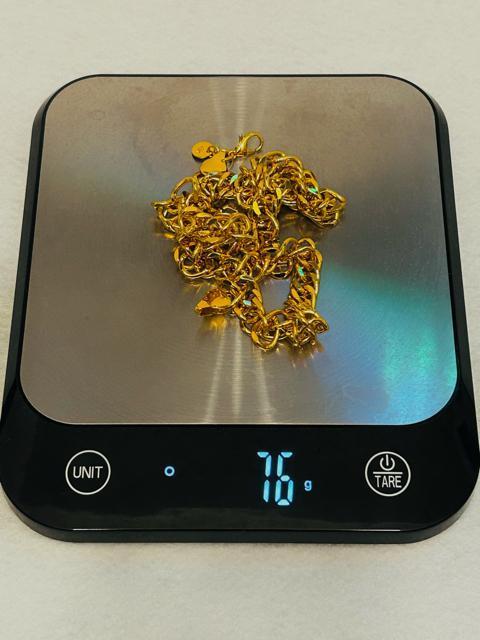 18K �약�@�l�b�N���X�@76g �P�[�X�t��  �� �����A�N�Z�T���[/���v�� 