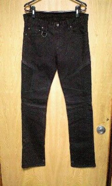 新品ROENロエンジーンズ コーティングバイカーストレッチパンツ 30 < ブランド  新品ROENロエンジーンズ コーティングバイカーストレッチパンツ 30  < ブランドの