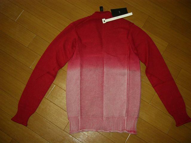 新品ダブルジェイケイwjkグラデーションカーディガンS赤系ニット < ブランド  新品ダブルジェイケイwjkグラデーションカーディガンS赤系ニット < ブランドの