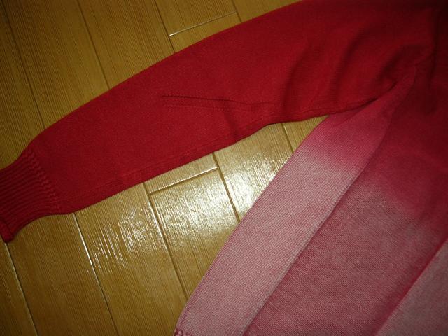 新品ダブルジェイケイwjkグラデーションカーディガンS赤系ニット < ブランド  新品ダブルジェイケイwjkグラデーションカーディガンS赤系ニット < ブランドの