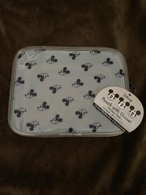 Disney☆ミッキーマウス☆マチ付ポーチ(^∇^) < アニメ/コミック/キャラクター  Disney☆ミッキーマウス☆マチ付ポーチ(^∇^)  < アニメ/コミック/キャラクターの