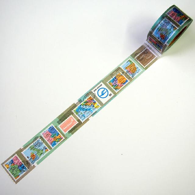 東京カートグラフィック×BON VOYAGEマスキングテープ切手地図 < インテリア/ライフ  東京カートグラフィック×BON VOYAGEマスキングテープ切手地図  < インテリア/ライフの