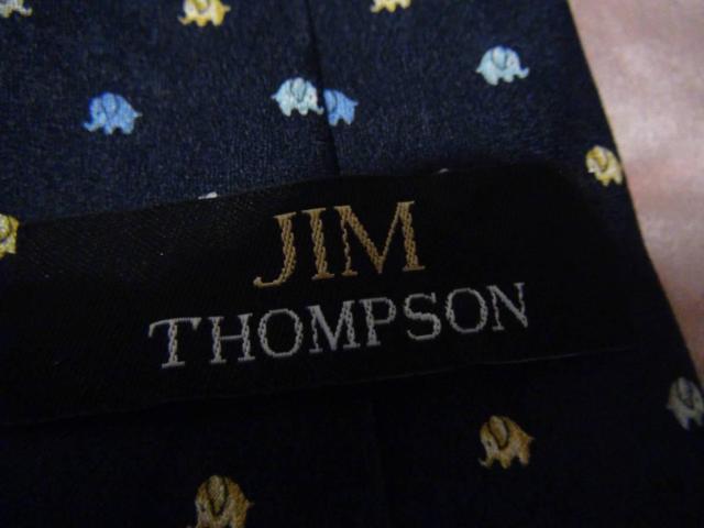 JIM THOMPSON(ジムトンプソン)のシルクネクタイ 像柄!。 < 男性ファッション  JIM THOMPSON(ジムトンプソン)のシルクネクタイ 像柄!。 < 男性ファッションの