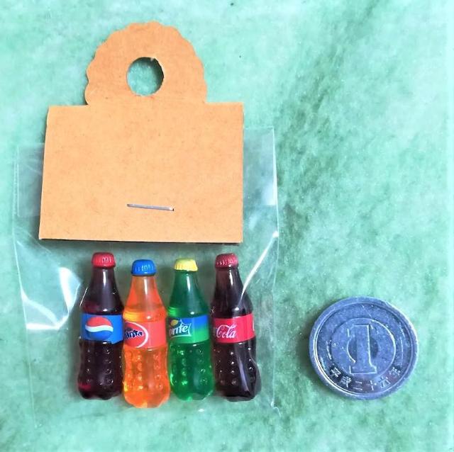 ミニチュア★コカコーラ・ペプシ・スプライト★4本セット★ < おもちゃ  ミニチュア★コカコーラ・ペプシ・スプライト★4本セット★  < おもちゃの