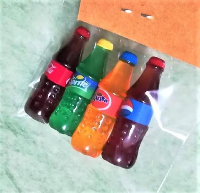 ミニチュア★コカコーラ・ペプシ・スプライト★4本セット★ < おもちゃ  ミニチュア★コカコーラ・ペプシ・スプライト★4本セット★ < おもちゃの