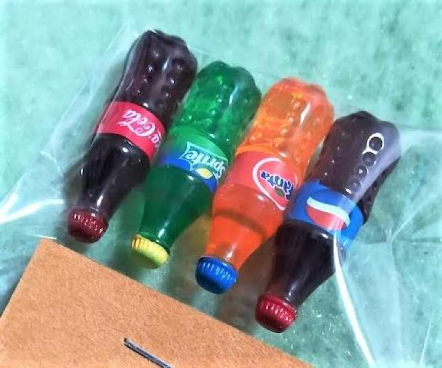 ミニチュア★コカコーラ・ペプシ・スプライト★4本セット★ < おもちゃ  ミニチュア★コカコーラ・ペプシ・スプライト★4本セット★ < おもちゃの