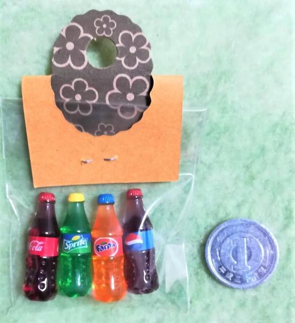 ミニチュア★コカコーラ・ペプシ・スプライト★4本セット★ < おもちゃ  ミニチュア★コカコーラ・ペプシ・スプライト★4本セット★ < おもちゃの