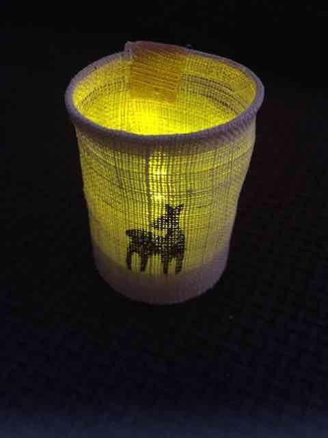 ミニ和ライト 鹿 ピンク < 家電/AV  ミニ和ライト 鹿 ピンク < 家電/AVの