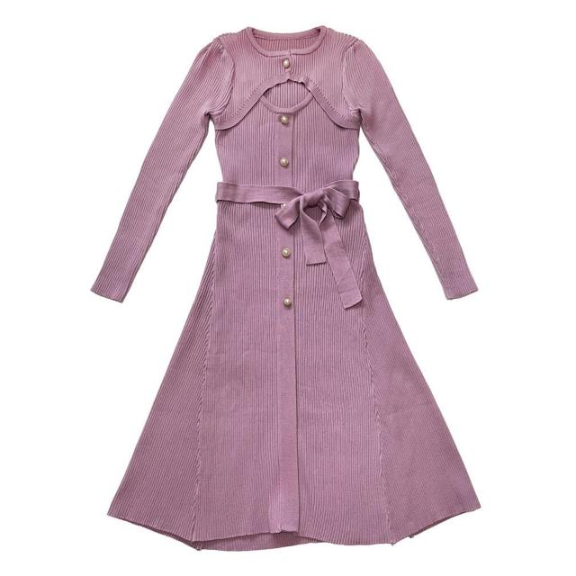 新品胸の小窓がセクシー 3シーズン対応リヴニットワンピー < 女性ファッション 新品胸の小窓がセクシー 3シーズン対応リヴニットワンピー < 女性ファッションの