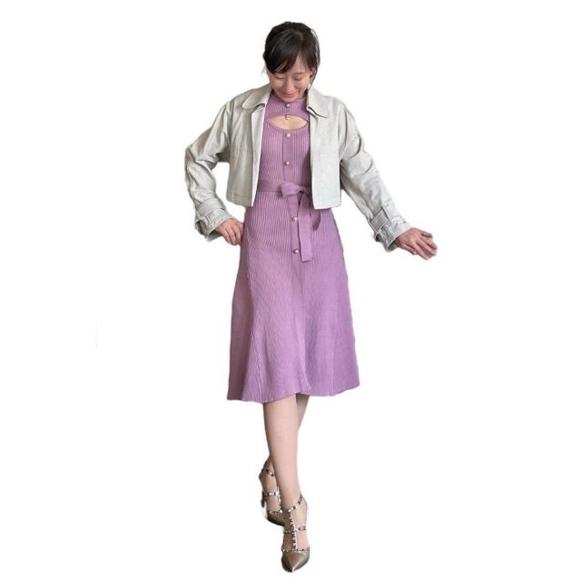 新品胸の小窓がセクシー 3シーズン対応リヴニットワンピー < 女性ファッション 新品胸の小窓がセクシー 3シーズン対応リヴニットワンピー < 女性ファッションの