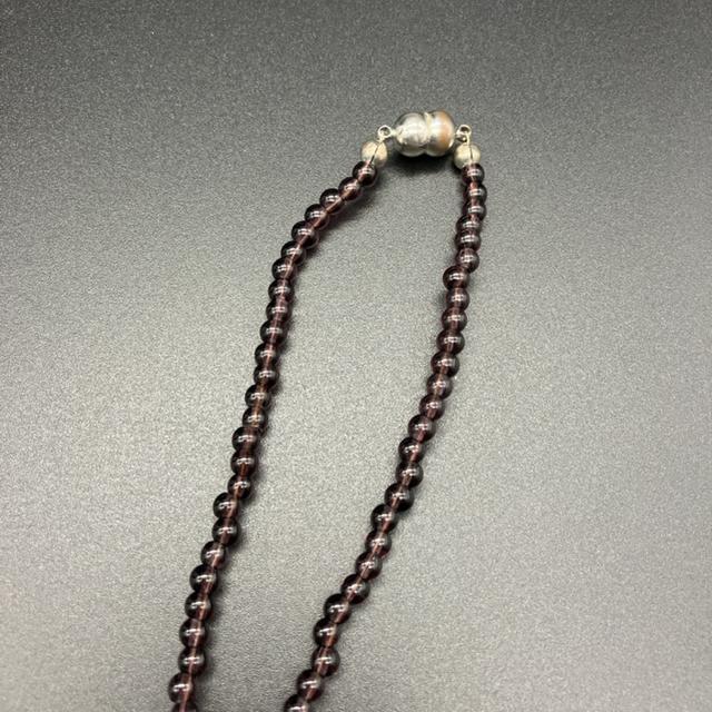 即決 エレガント パープル ネックレス < 女性アクセサリー/時計 即決 エレガント パープル ネックレス < 女性アクセサリー/時計の