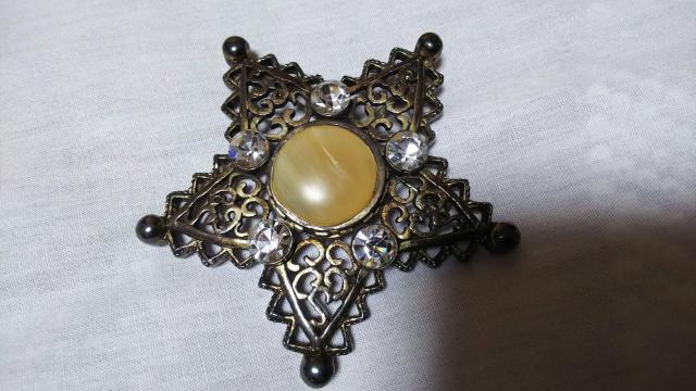 正規限定 Dior ラグジュアリーアンティーク ゴシックスターブローチ 2WAY 天然石コンポジット 五芒星 ネックレストップ L < ブランド  正規限定 Dior ラグジュアリーアンティーク ゴシックスターブローチ 2WAY 天然石コンポジット 五芒星 ネックレストップ L < ブランドの