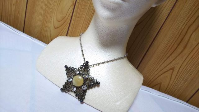 正規限定 Dior ラグジュアリーアンティーク ゴシックスターブローチ 2WAY 天然石コンポジット 五芒星 ネックレストップ L < ブランド  正規限定 Dior ラグジュアリーアンティーク ゴシックスターブローチ 2WAY 天然石コンポジット 五芒星 ネックレストップ L < ブランドの