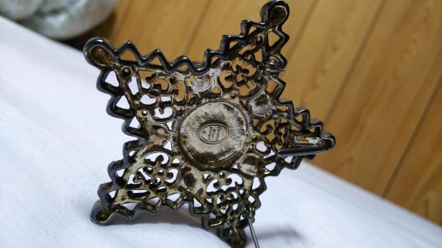 正規限定 Dior ラグジュアリーアンティーク ゴシックスターブローチ 2WAY 天然石コンポジット 五芒星 ネックレストップ L < ブランド  正規限定 Dior ラグジュアリーアンティーク ゴシックスターブローチ 2WAY 天然石コンポジット 五芒星 ネックレストップ L < ブランドの