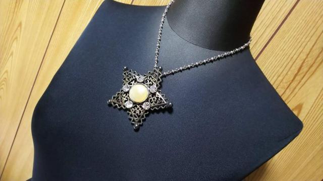 正規限定 Dior ラグジュアリーアンティーク ゴシックスターブローチ 2WAY 天然石コンポジット 五芒星 ネックレストップ L < ブランド  正規限定 Dior ラグジュアリーアンティーク ゴシックスターブローチ 2WAY 天然石コンポジット 五芒星 ネックレストップ L < ブランドの