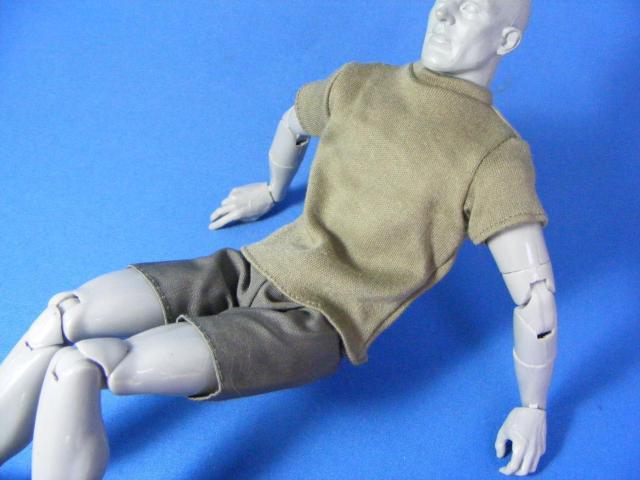 ●1/6スケールGIジョー クールガール ミニチュアフュギア専用 トレーニング Tシャツ OD&ショートパンツOD SET! < ホビー  ●1/6スケールGIジョー クールガール ミニチュアフュギア専用 トレーニング Tシャツ OD&ショートパンツOD SET! < ホビーの