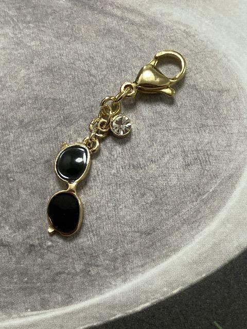 ハンドメイド サングラスのチャームを使用したマスクチャーム < 女性ファッション  ハンドメイド サングラスのチャームを使用したマスクチャーム  < 女性ファッションの