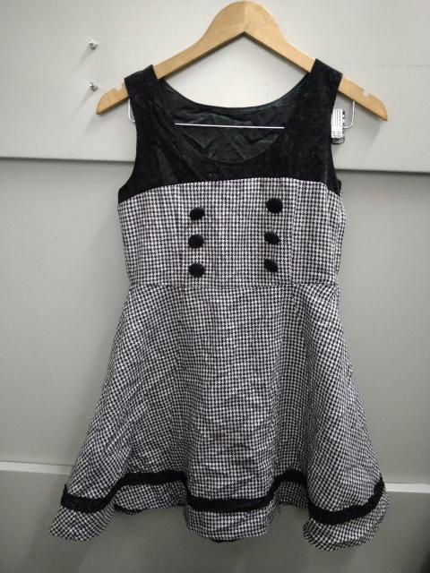 TRALALA☆スエード無地×千鳥格子柄ジャンスカ < ブランド  TRALALA☆スエード無地×千鳥格子柄ジャンスカ  < ブランドの