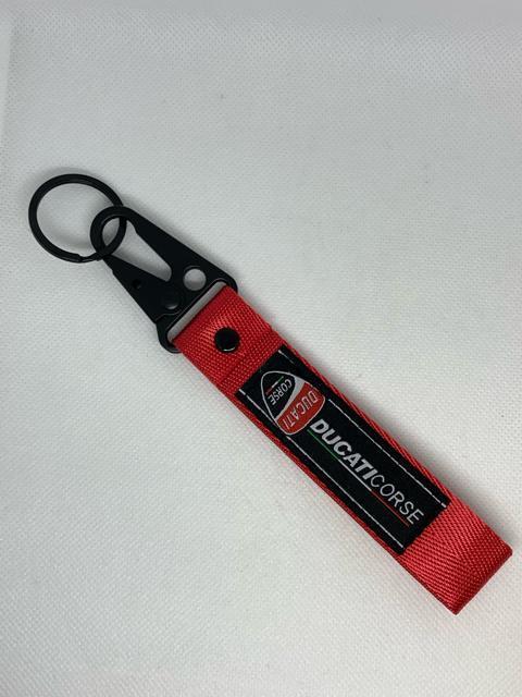 DUCATI CORSE キーホルダー 18センチ ドレスアップ ジャラジャラ アクセサリー バイク < 自動車/バイク DUCATI CORSE キーホルダー 18センチ ドレスアップ ジャラジャラ アクセサリー バイク < 自動車/バイク