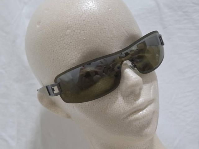 正規美 レア ブルガリ ロゴアイコン フレームレス スポーティー シールドサングラス 茶系ミラー 軽量1枚レンズアイウェア 付属有 < ブランド 正規美 レア ブルガリ ロゴアイコン フレームレス スポーティー シールドサングラス 茶系ミラー 軽量1枚レンズアイウェア 付属有 < ブランドの