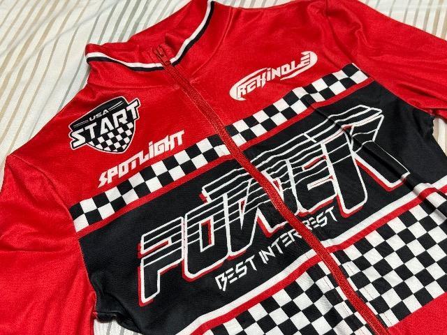 レーシングスーツ風デザイン★イベント衣装用ロングスリーブレオタード★Mサイズ < レジャー/スポーツ  レーシングスーツ風デザイン★イベント衣装用ロングスリーブレオタード★Mサイズ < レジャー/スポーツの