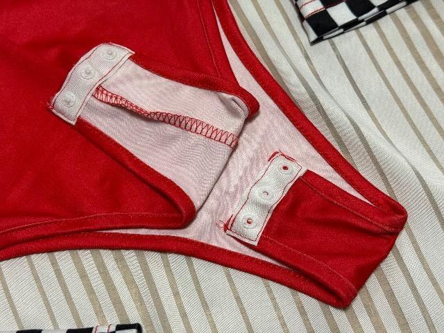 レーシングスーツ風デザイン★イベント衣装用ロングスリーブレオタード★Mサイズ < レジャー/スポーツ  レーシングスーツ風デザイン★イベント衣装用ロングスリーブレオタード★Mサイズ < レジャー/スポーツの