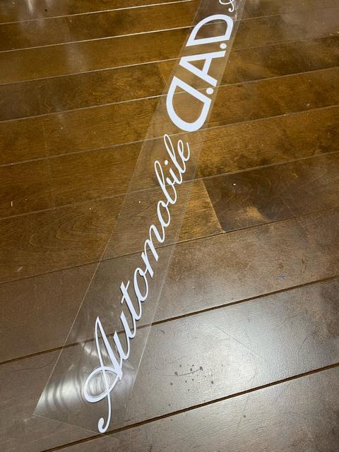 ギャルソンDAD★ビッグウィンドウステッカー【ホワイト1枚】 < 自動車/バイク ギャルソンDAD★ビッグウィンドウステッカー【ホワイト1枚】 < 自動車/バイク