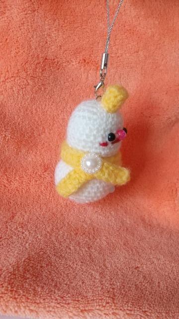 雪だるま*編みぐるみストラップ(黄色) < ペット/手芸/園芸 雪だるま*編みぐるみストラップ(黄色) < ペット/手芸/園芸の