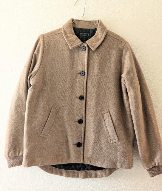 L★Shuca★ウール混★裏キルティング★袖口リブジャケット★新品★送料無料 < 女性ファッション L★Shuca★ウール混★裏キルティング★袖口リブジャケット★新品★送料無料 < 女性ファッションの