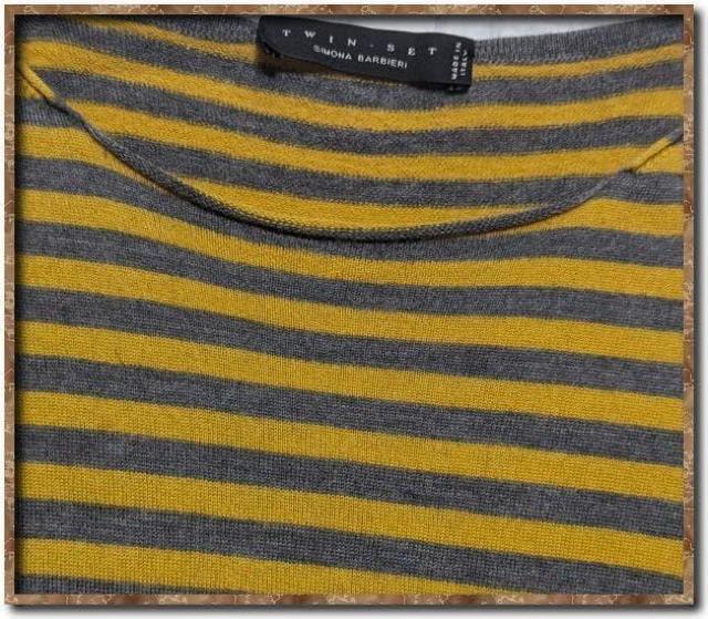 ツインセット ボーダーニットチュニックワンピース < 女性ファッション ツインセット ボーダーニットチュニックワンピース < 女性ファッションの