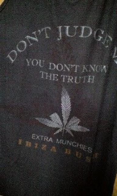 Vi14th addiction DON'T JUDGE ME TANK 1 D,GRAY