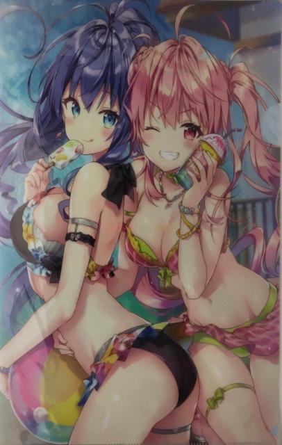 【クリアファイル】りいちゅ/どっちが好きなの? えてるな < アニメ/コミック/キャラクター  【クリアファイル】りいちゅ/どっちが好きなの? えてるな  < アニメ/コミック/キャラクターの