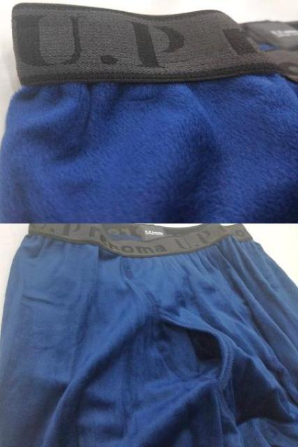 2)L)紺)ユーピーレノマ ロングタイツ ベロア フリース 前開き KH368U2A ★UPrenoma 秋冬 < 男性ファッション 2)L)紺)ユーピーレノマ ロングタイツ ベロア フリース 前開き KH368U2A ★UPrenoma 秋冬 < 男性ファッションの