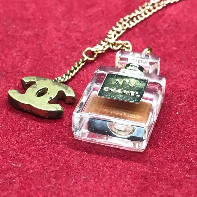 ヴィンテージ 正規品 シャネル CoCo&香水ボトル ネックレス ゴールド < ブランド  ヴィンテージ 正規品 シャネル CoCo&香水ボトル ネックレス ゴールド < ブランドの