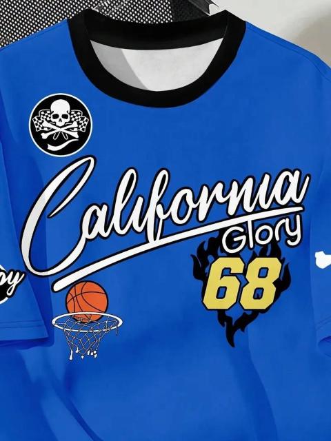 超お買い得990円★ユース ラウンドネック プリント カジュアル 半袖 Tシャツ USAサイズM(日本サイズXL相当) < 男性ファッション  超お買い得990円★ユース ラウンドネック プリント カジュアル 半袖 Tシャツ USAサイズM(日本サイズXL相当) < 男性ファッションの