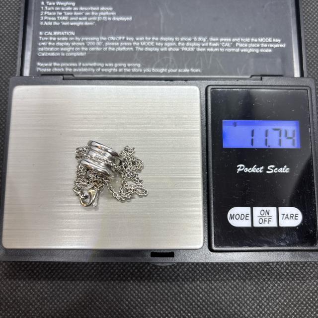 即決 BVLGARI B-ZERO1 ビーゼロワン ホワイトゴールド ネックレス < ブランド 即決 BVLGARI B-ZERO1 ビーゼロワン ホワイトゴールド ネックレス < ブランドの