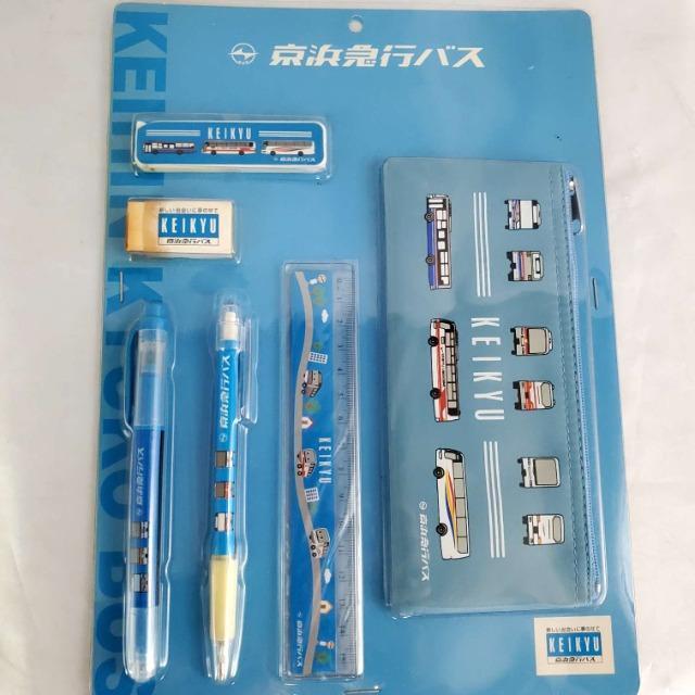 込み★京浜急行バスオリジナル文具セットつ2点セット!訳アリ★ < インテリア/ライフ 込み★京浜急行バスオリジナル文具セットつ2点セット!訳アリ★ < インテリア/ライフの