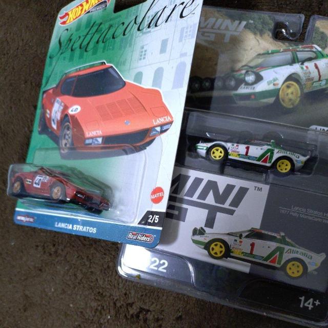 ミニカー ランチャストラトス 1/64二台セット < ホビー  ミニカー ランチャストラトス 1/64二台セット < ホビーの
