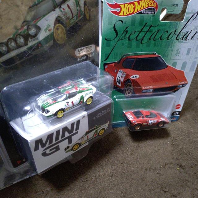 ミニカー ランチャストラトス 1/64二台セット < ホビー  ミニカー ランチャストラトス 1/64二台セット < ホビーの