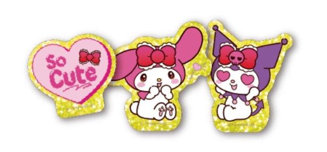 アリナミン マイメロディ クロミ 元気のおまもりステッカー 3枚セット < アニメ/コミック/キャラクター アリナミン マイメロディ クロミ 元気のおまもりステッカー 3枚セット < アニメ/コミック/キャラクターの